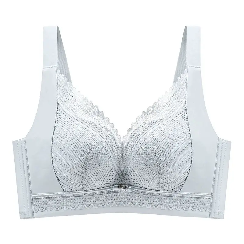 Wire-Free Lace Push Up Bra for Small Women — feature 3