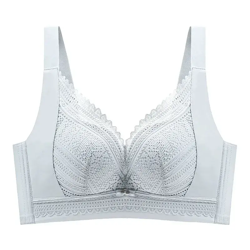 Wire-Free Lace Push Up Bra for Small Women - Image 3
