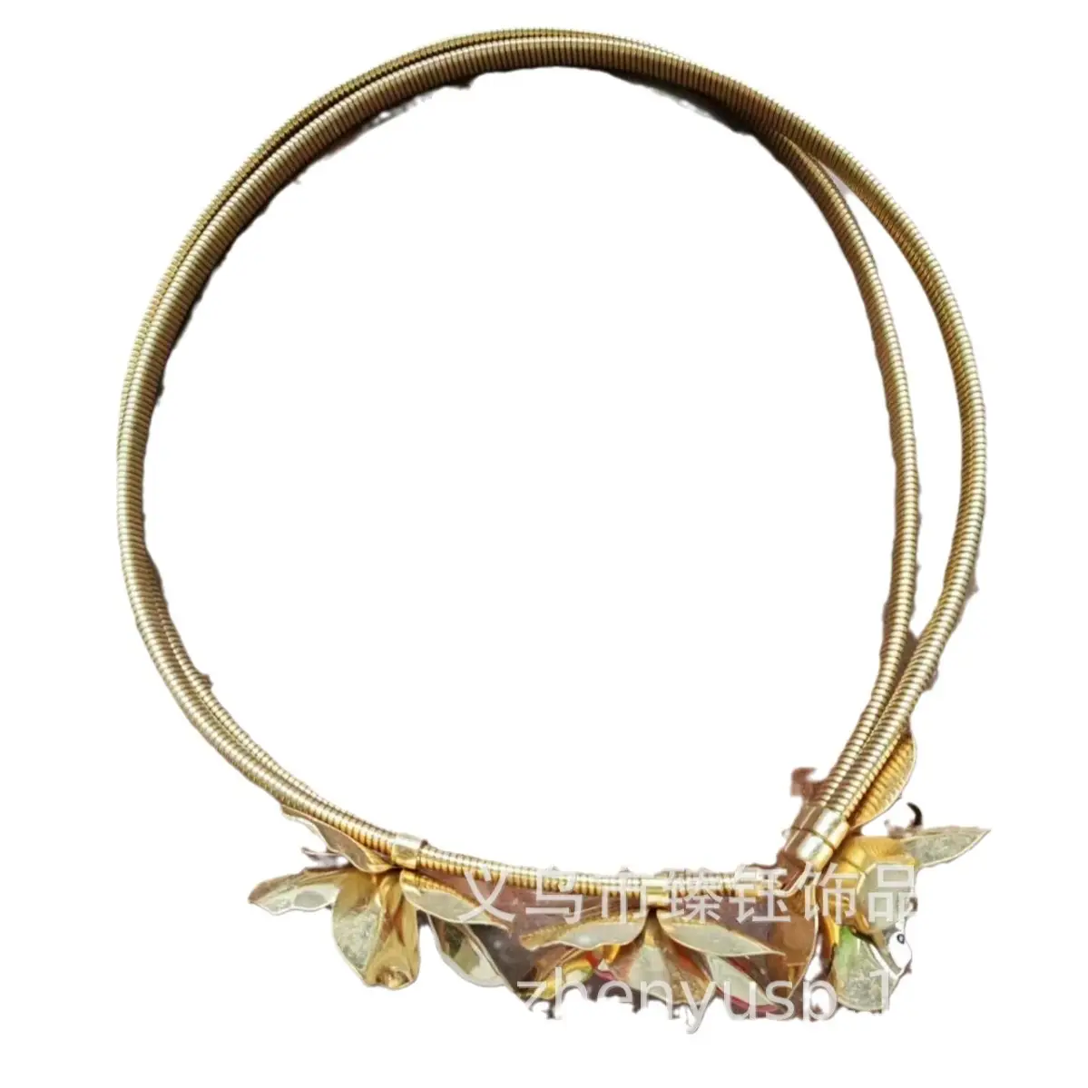 Vintage Rhinestone Flower Belt for Women - Image 6