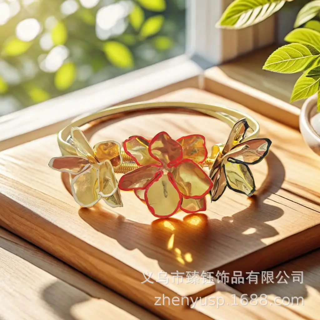 Vintage Rhinestone Flower Belt for Women — feature 8