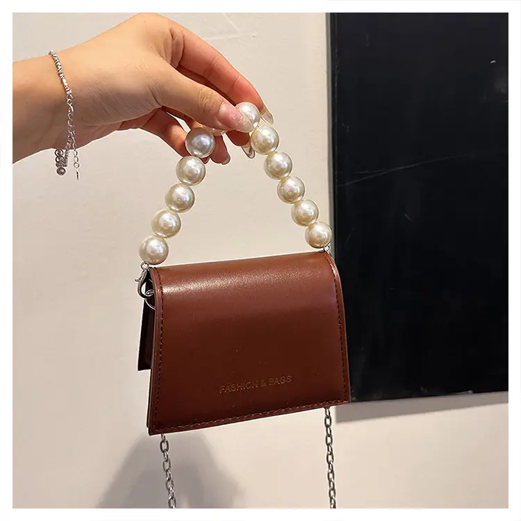 Pearl Chain Crossbody Bag for Women 2024 Summer — feature 36