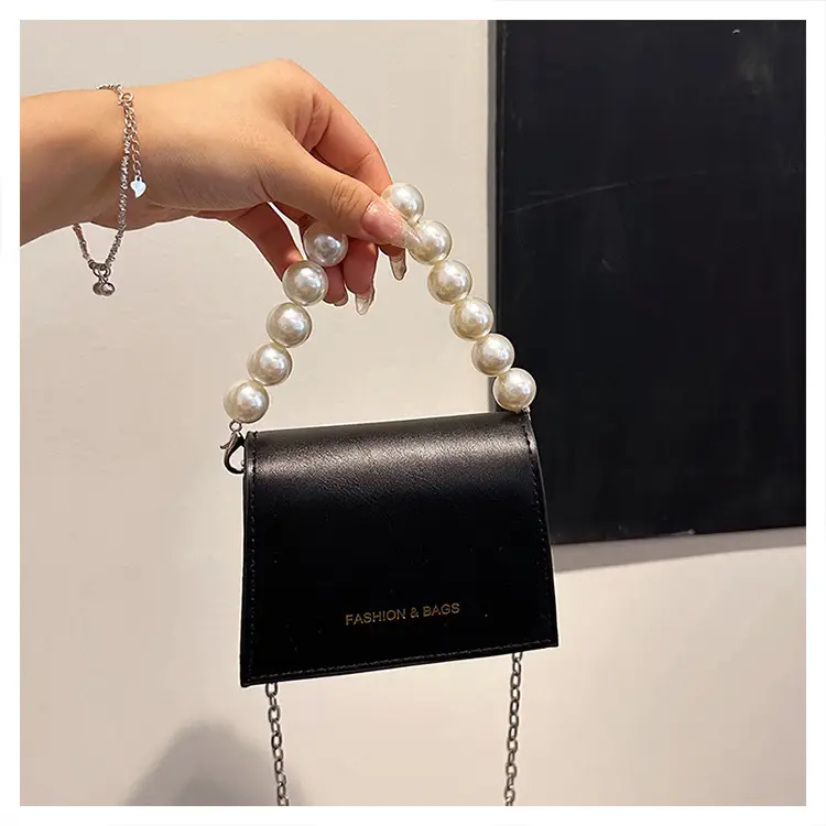 Pearl Chain Crossbody Bag for Women 2024 Summer — feature 38