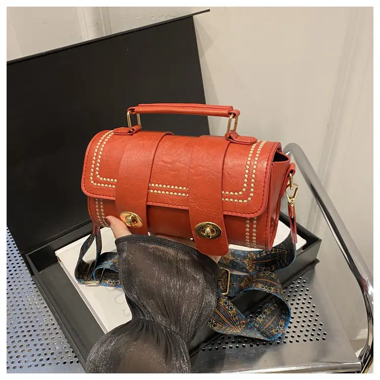 Women's 2024 Spring Summer Cylindrical Handbag with Wide Strap - Image 5