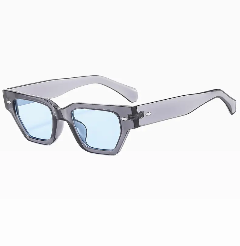 Trendy Square Frame Sunglasses with Rivet Decor β feature 23