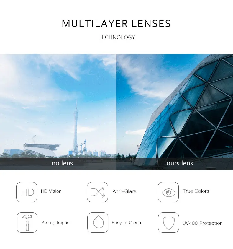 Trendy Square Frame Sunglasses with Rivet Decor β feature 3