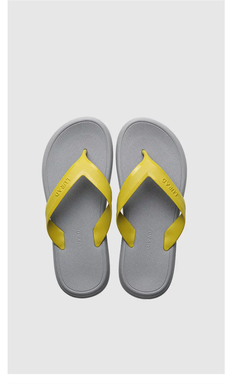 Flip-flops men's summer non-slip durable wear-resistant outer wear high-end beach shoes slippers new flip-flops — feature 8