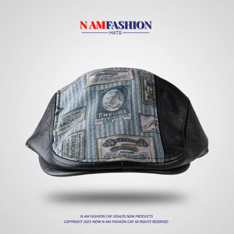 Men's South Korea Trendy Artistic Cap Travel Summer - Image 3