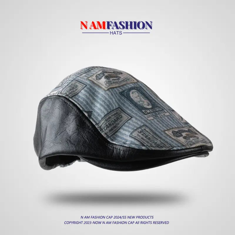 Men's South Korea Trendy Artistic Cap Travel Summer — feature 6
