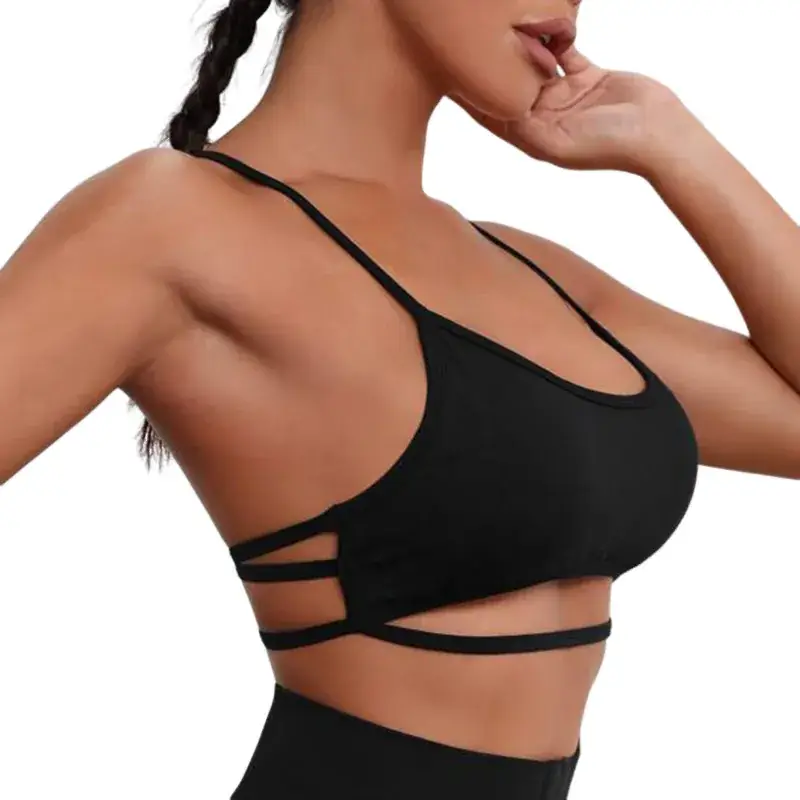 Green Elf Cross-Border Women's Seamless Spaghetti Straps Bra - Image 6