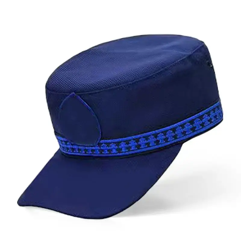 Blue Duty Training Cap for Men Women Sports Outdoor