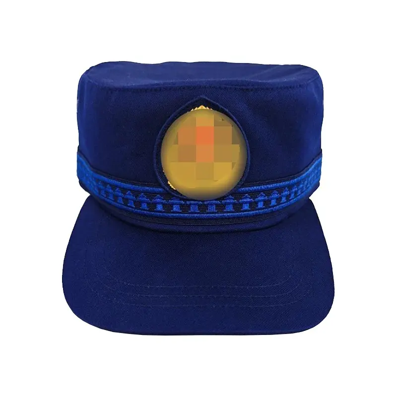 Blue Duty Training Cap for Men Women Sports Outdoor
