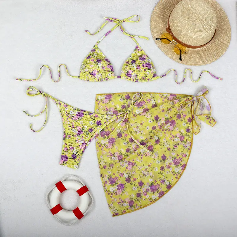 2024 Floral Printed Bikini Set for Women - Image 34