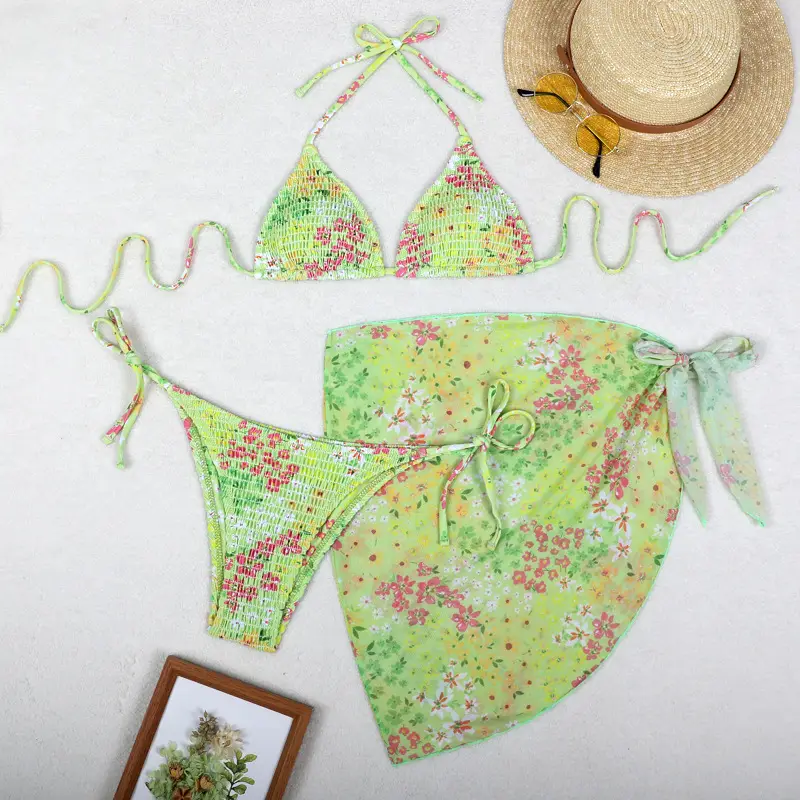 2024 Floral Printed Bikini Set for Women - Image 13