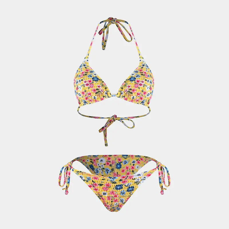 2024 Floral Printed Bikini Set for Women - Image 5