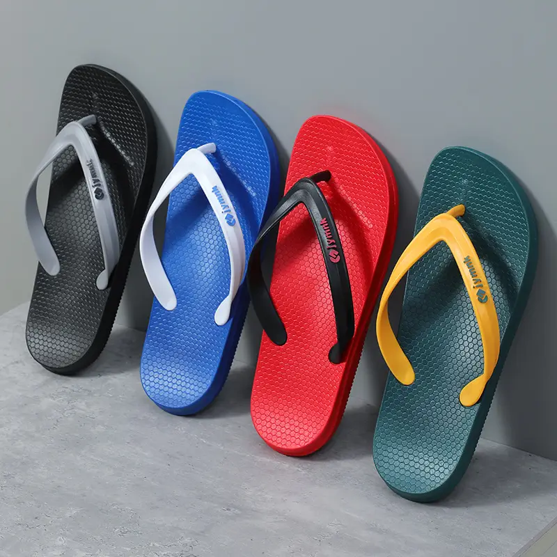Fashionable Flip-Flops for Men Summer 2025 New Men's Flip-Flops Non-Slip Wear-Resistant Outer Wear Flats Beach Sandals - Image 6