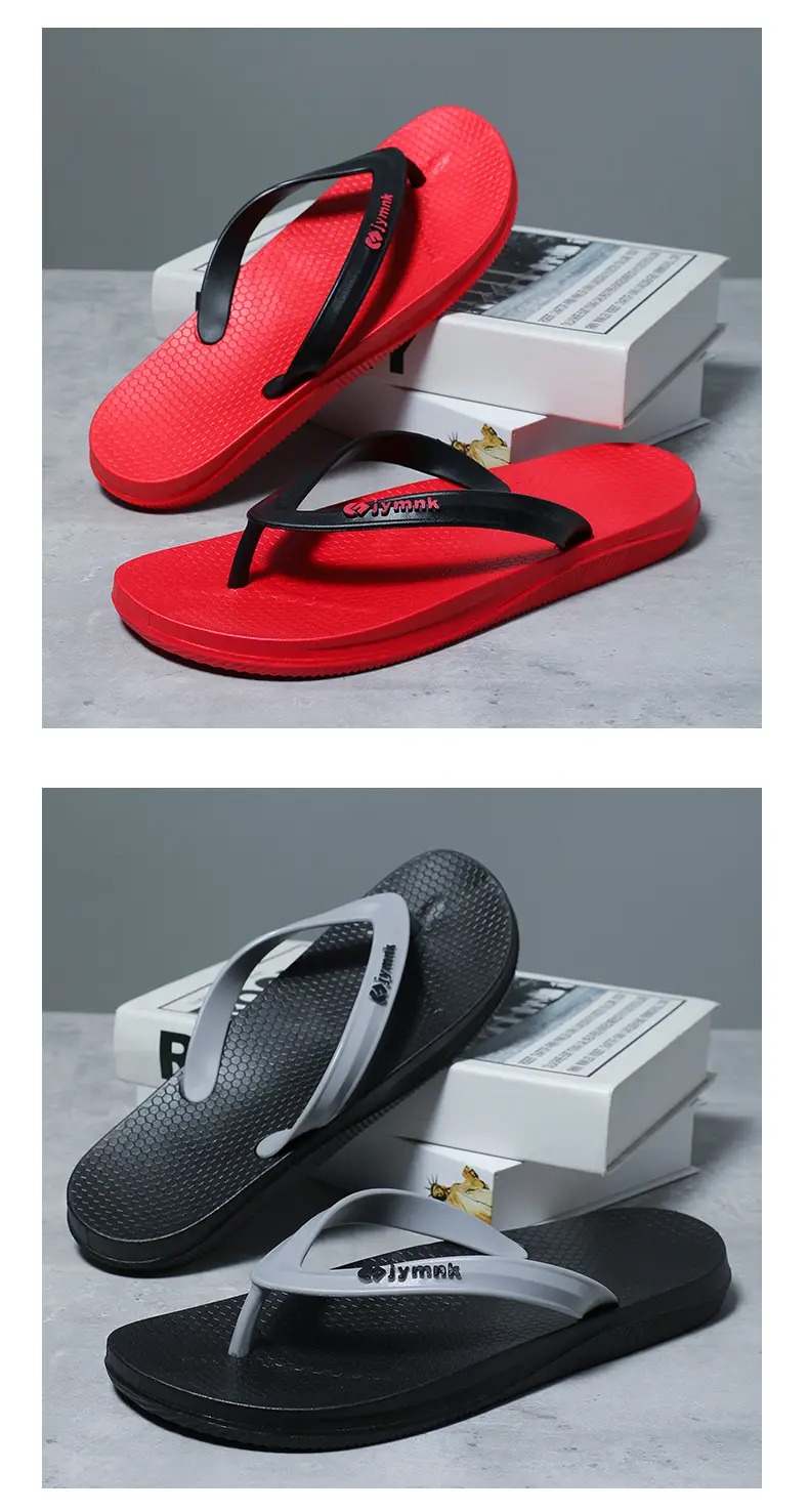 Fashionable Flip-Flops for Men Summer 2025 New Men's Flip-Flops Non-Slip Wear-Resistant Outer Wear Flats Beach Sandals — feature 13