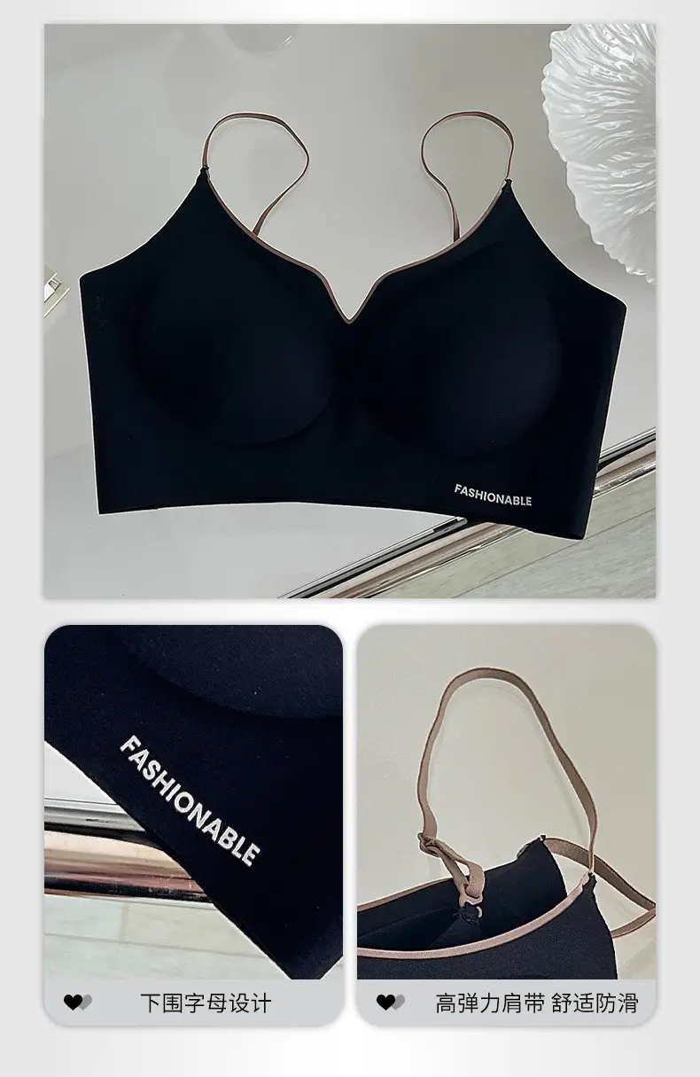 Black Jelly Thin Strap Underwear for Plus Size Women — feature 24