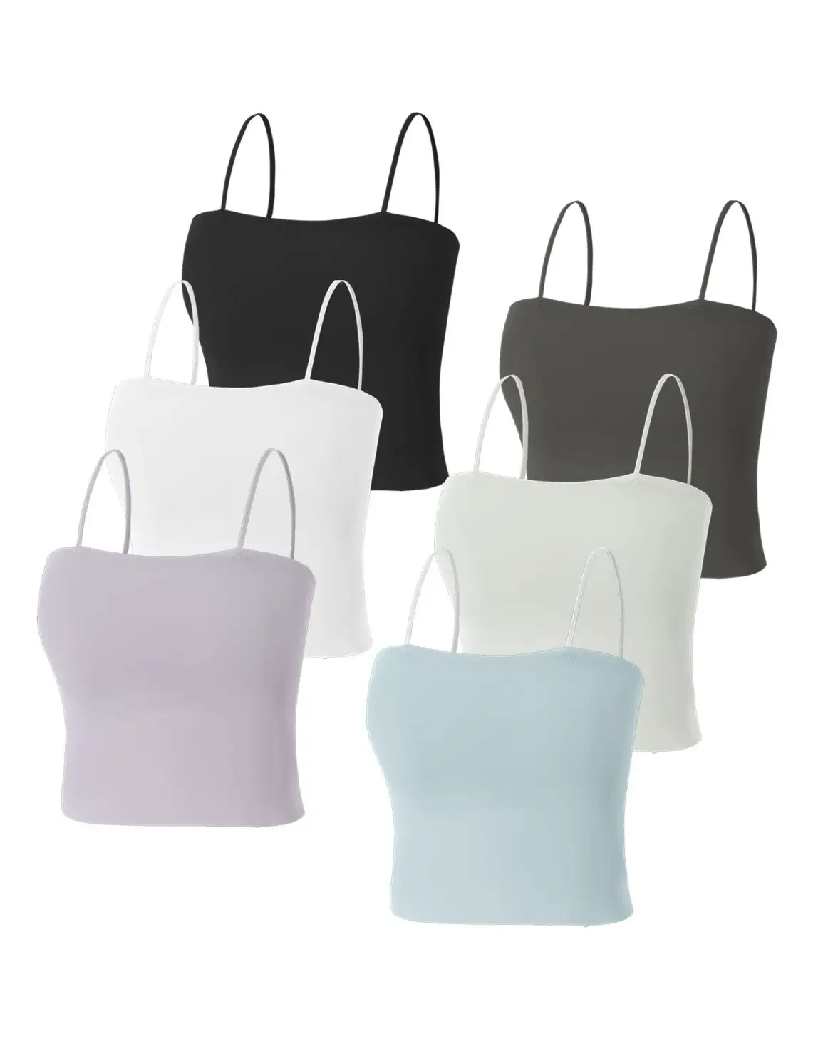 2024 Black Anti-Running Strapless Camisole Vest — feature 22