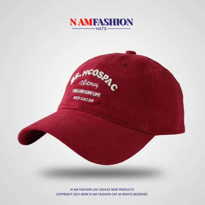 Korean Letter Embroidered Black Baseball Cap Women - Image 2