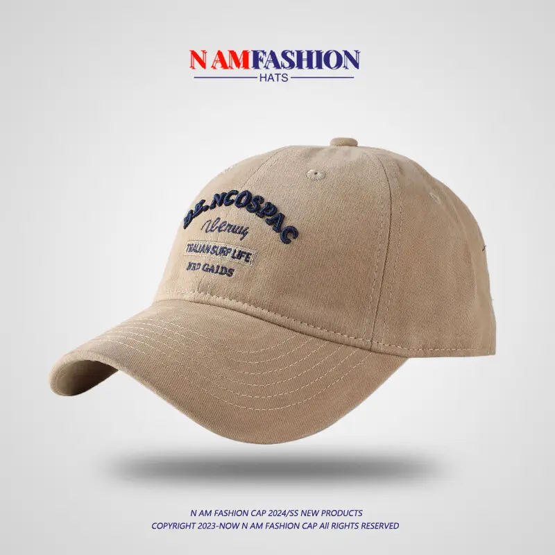 Korean Letter Embroidered Black Baseball Cap Women - Image 6