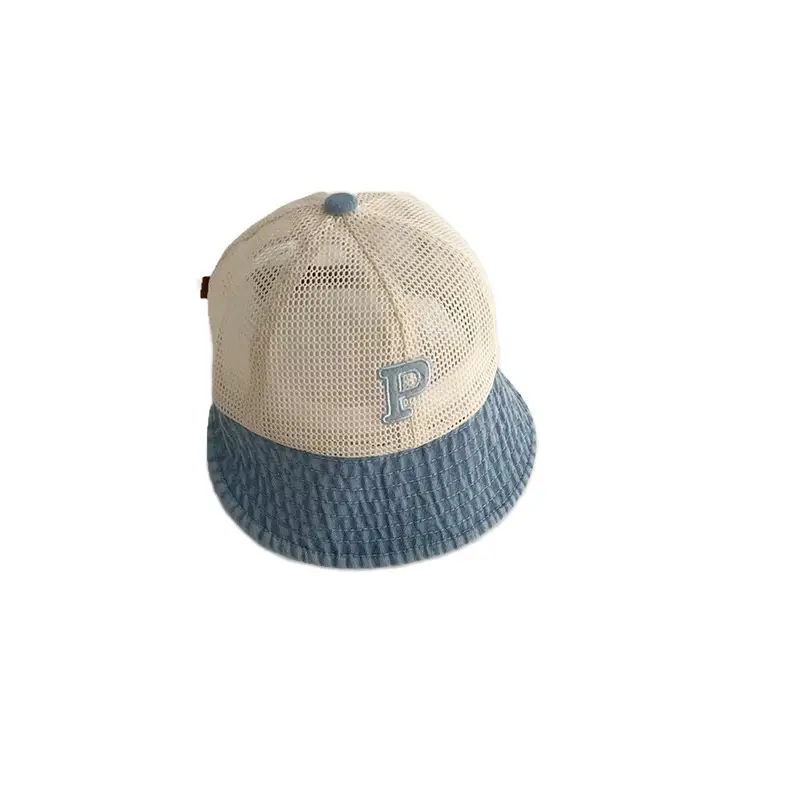 One Pan South Korea Children's Sunscreen Cap Summer Ins Thin P Duck Tongue Letter Baseball Cap Wholesale - Image 6