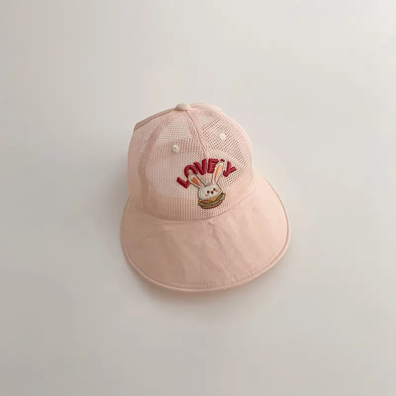 Yipan Korean Style Baby Sunscreen Cap with Duck Tongue Design - Image 2