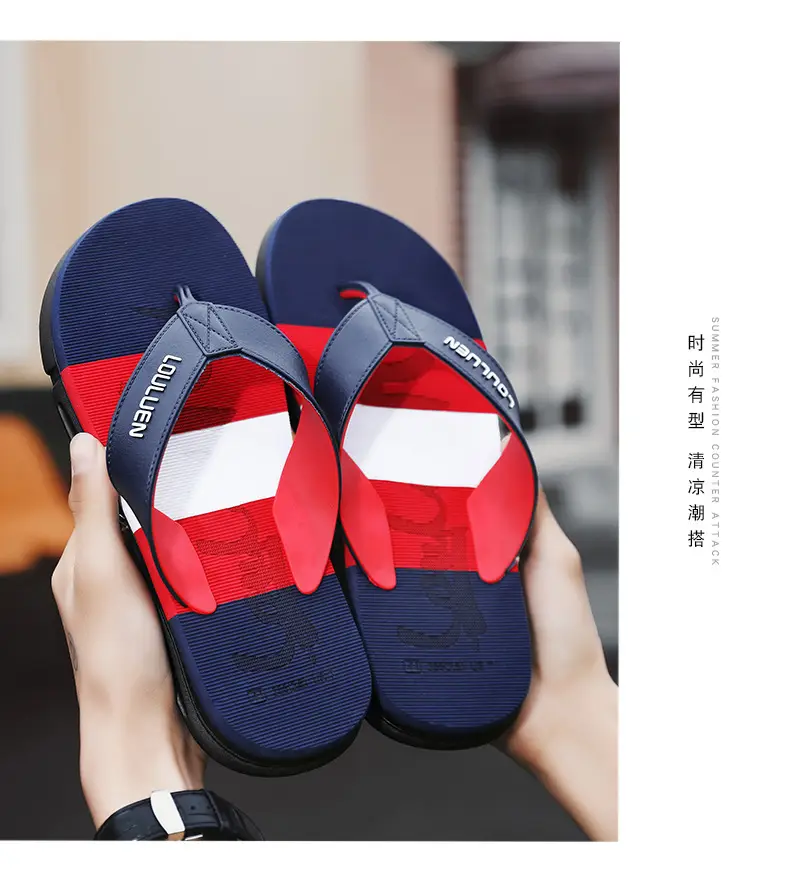 Summer Vietnam Flip Flops Men's Outwear Trendy Casual Beach Men's Flip Flops Anti-Slip Sandals Household — feature 10