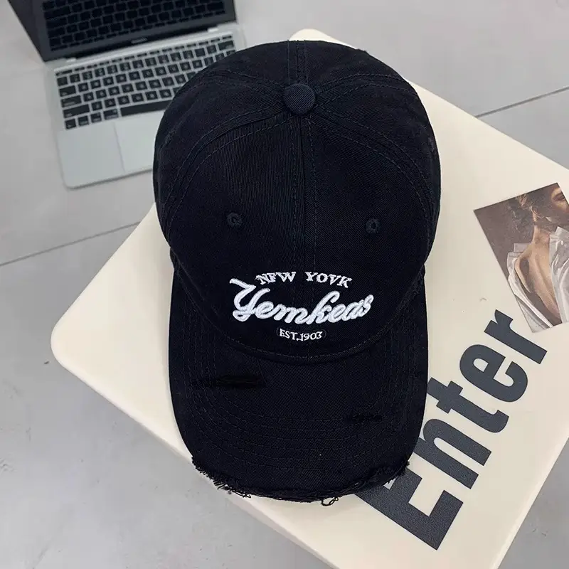 Women Red Baseball Cap with "American Style" Logo - Image 2