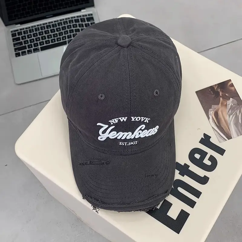 Women Red Baseball Cap with "American Style" Logo - Image 3