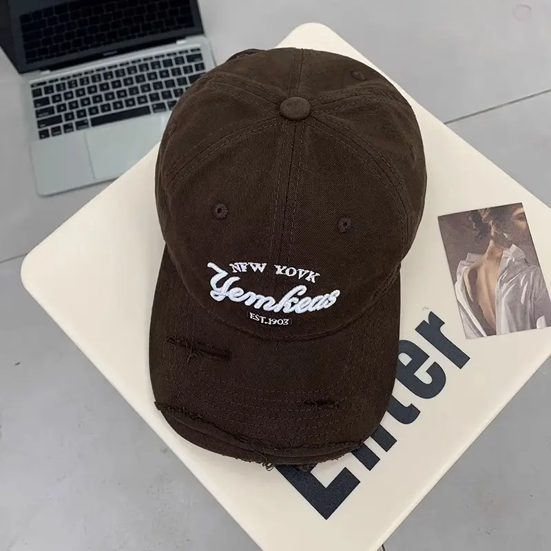 Women Red Baseball Cap with "American Style" Logo - Image 4