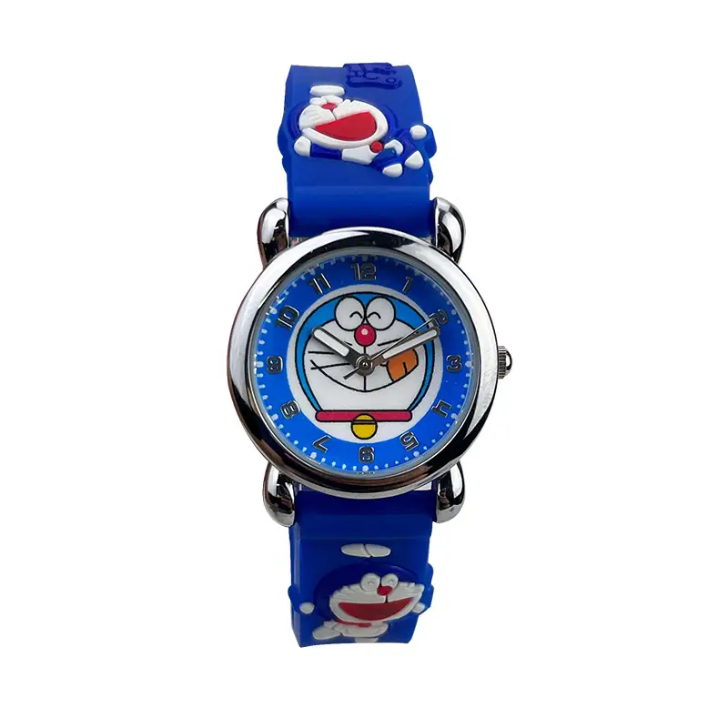 Children's Cross-Border Cartoon Doraemon Silicone Watch