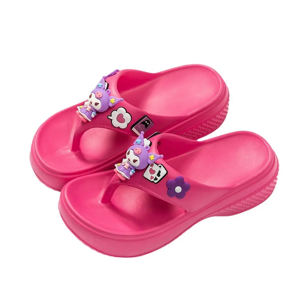New summer women's sandals casual fashion high heels Joker beach sandals flip flops sandals wholesale - Image 9