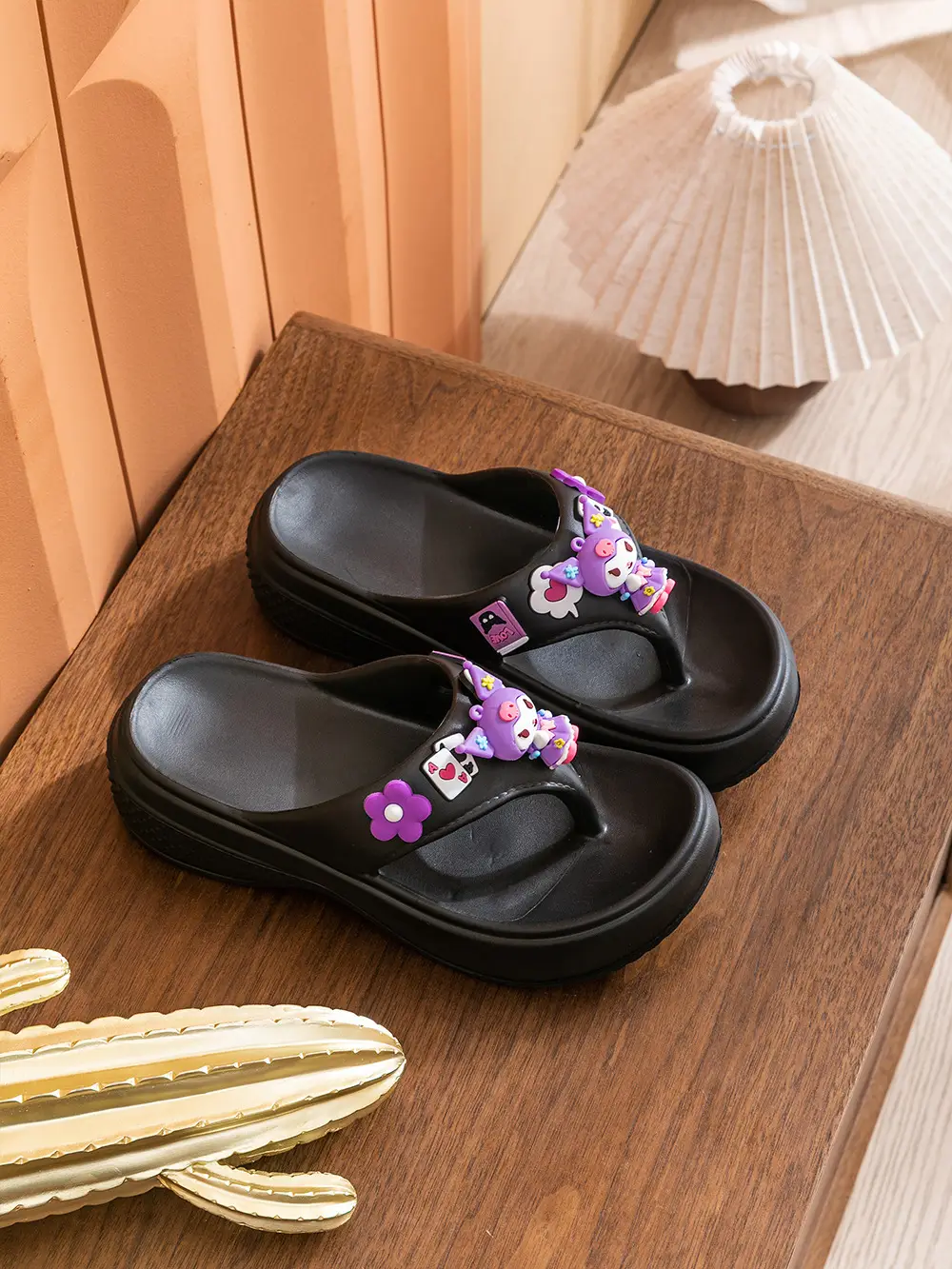 New summer women's sandals casual fashion high heels Joker beach sandals flip flops sandals wholesale