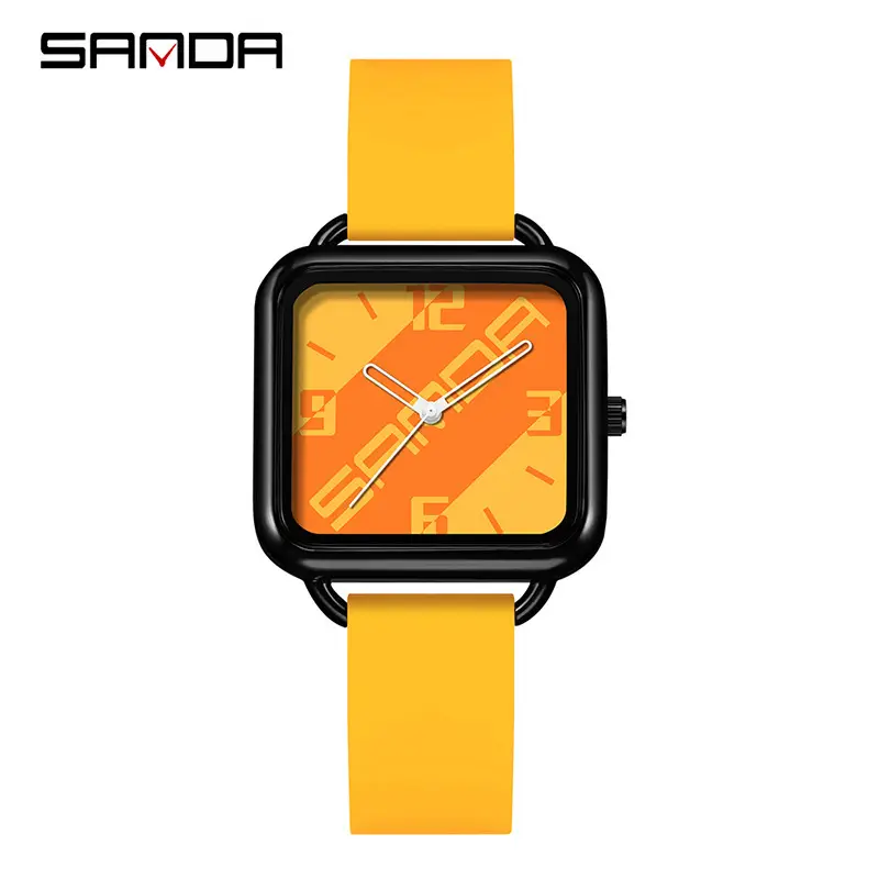 Sanda Brand Quartz Watch Square Dial All-match - Image 5