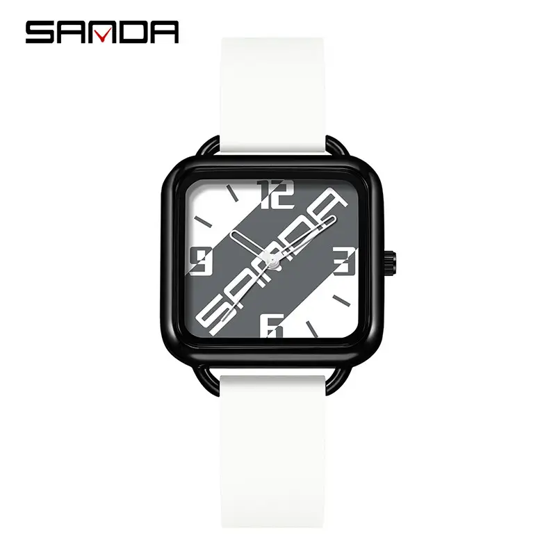 Sanda Brand Quartz Watch Square Dial All-match - Image 6