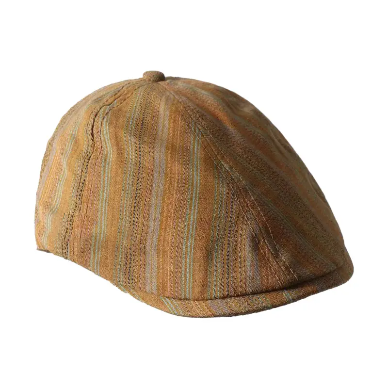 Japanese Antique Striped Forward Cap Women 2024 - Image 7