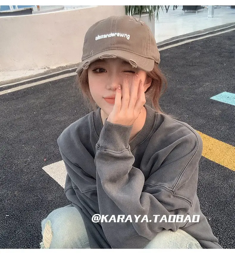 New Autumn Letter Baseball Cap Women's Korean Casual Student Trendy Couple Cap — feature 10