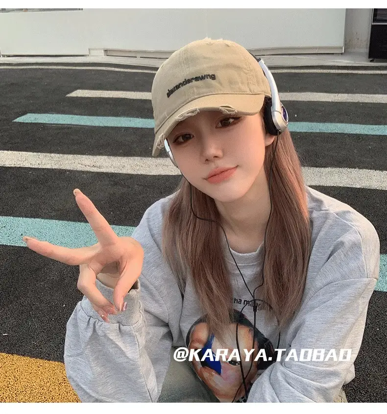 New Autumn Letter Baseball Cap Women's Korean Casual Student Trendy Couple Cap — feature 15
