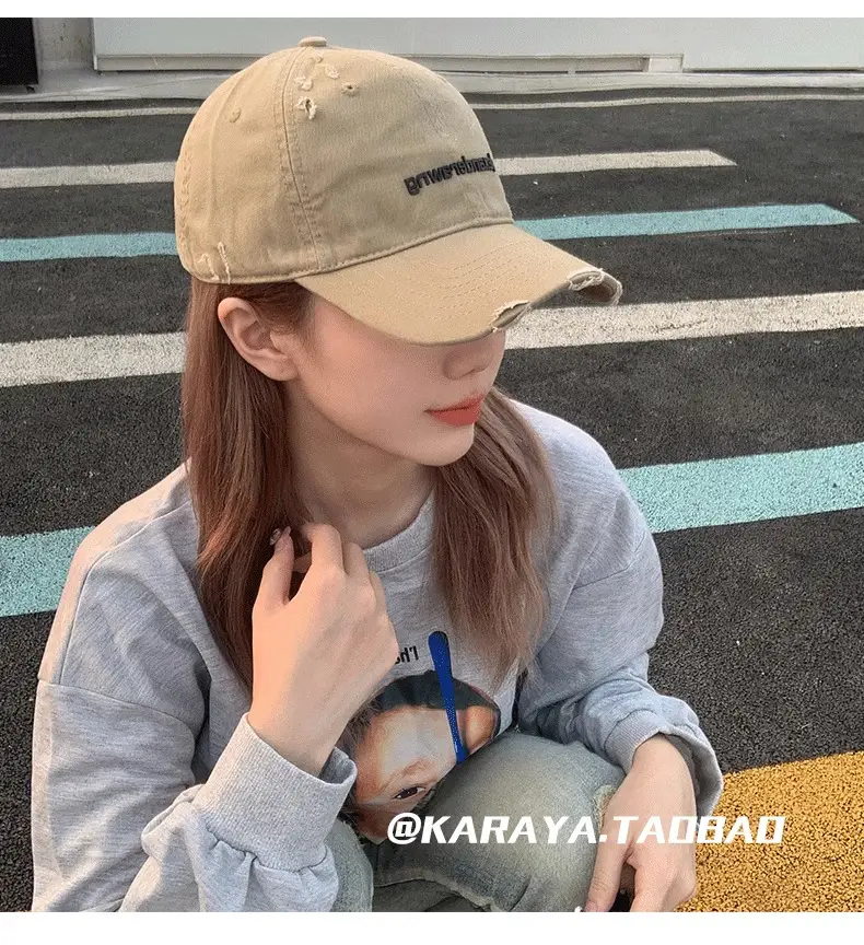 New Autumn Letter Baseball Cap Women's Korean Casual Student Trendy Couple Cap — feature 16
