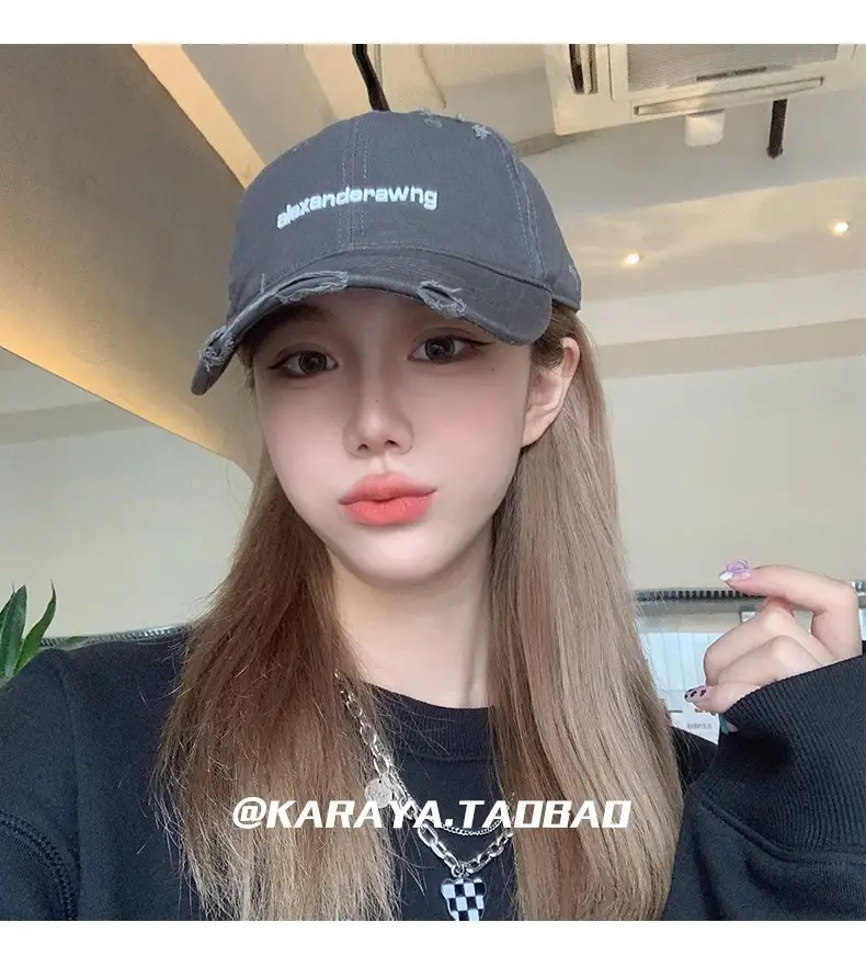 New Autumn Letter Baseball Cap Women's Korean Casual Student Trendy Couple Cap — feature 21