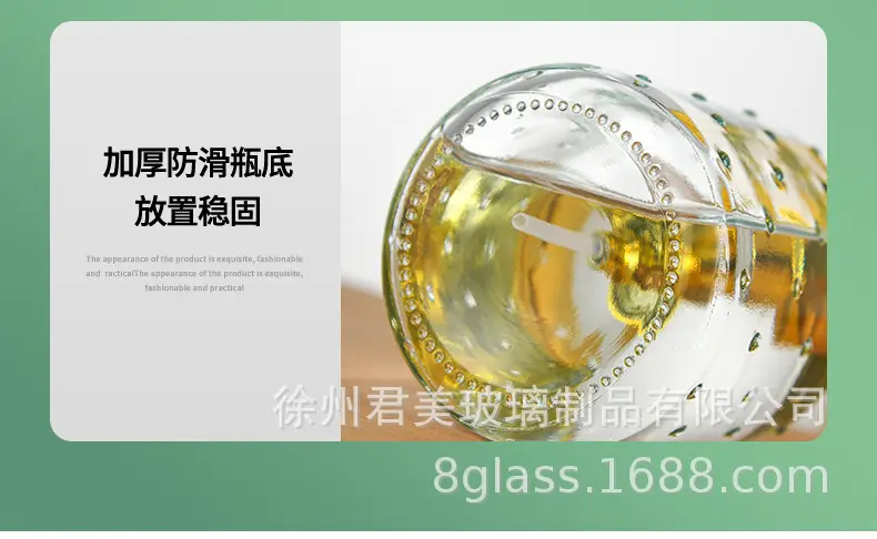 Transparent raindrop glass watering can 350ml desktop gardening potted fleshy watering can watering tools factory wholesale — feature 9