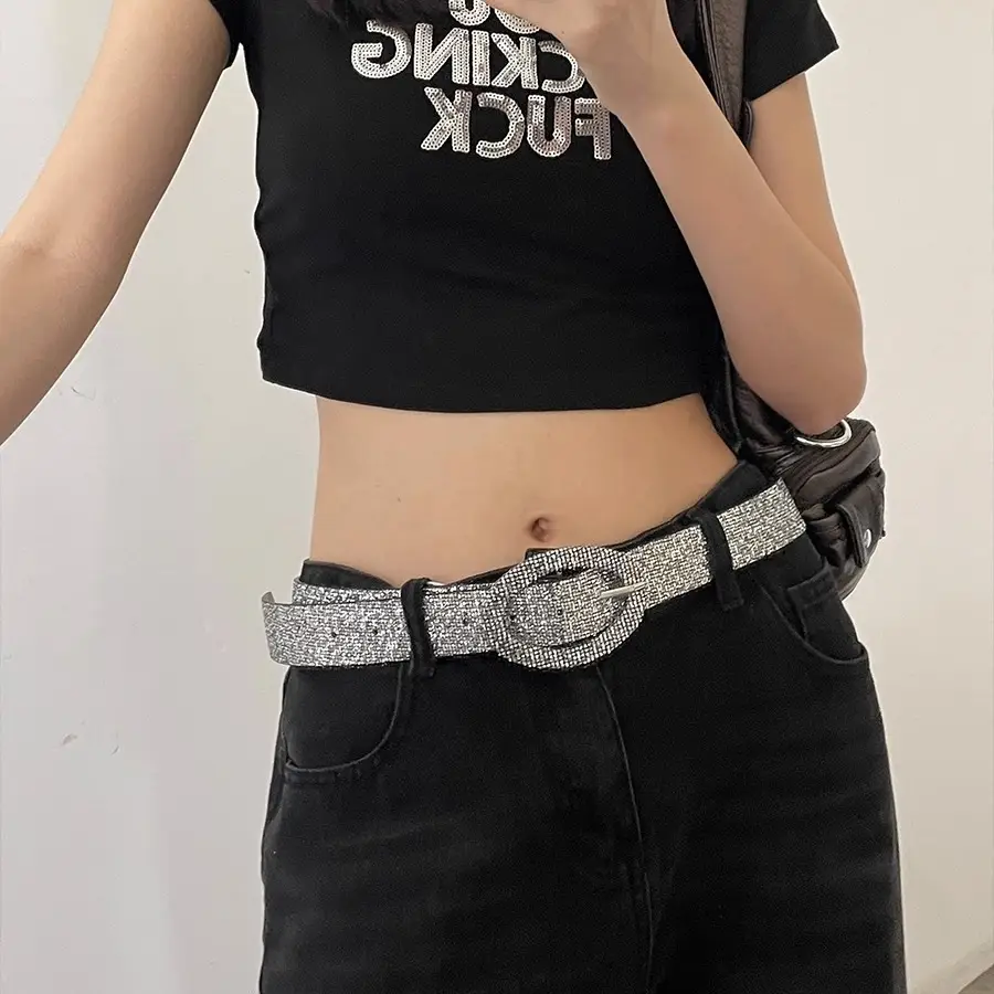 Women's Korean Style Belt with Buckle