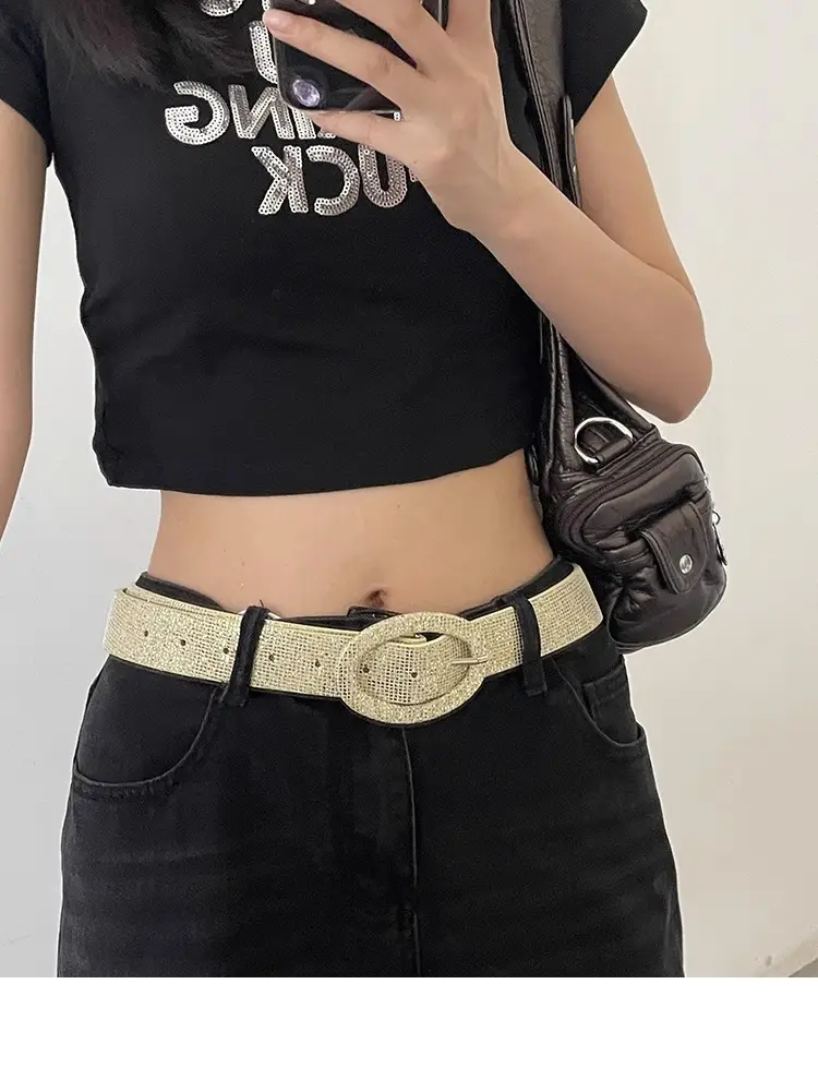 Women's Korean Style Belt with Buckle — feature 14