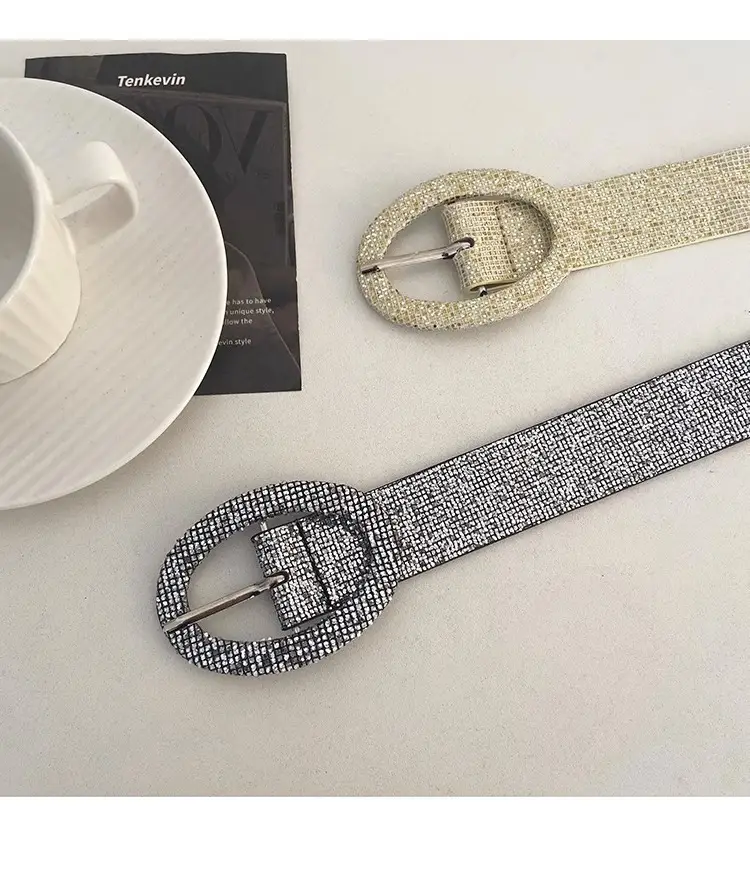 Women's Korean Style Belt with Buckle — feature 16