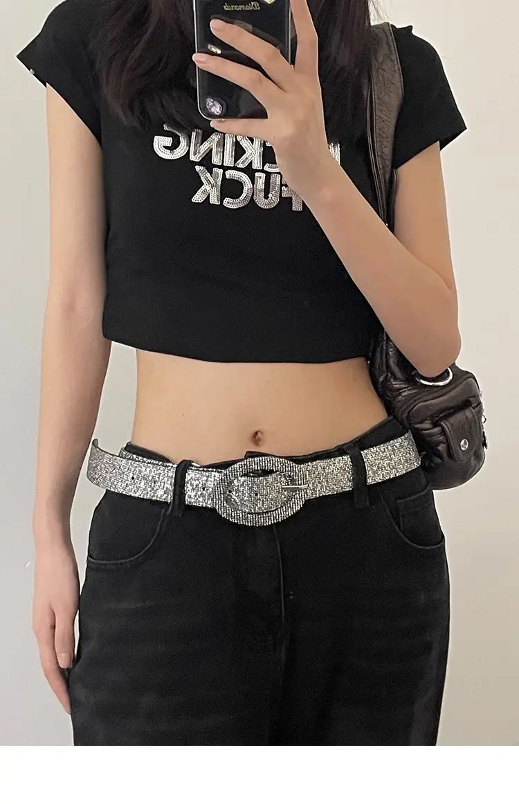 Women's Korean Style Belt with Buckle — feature 5