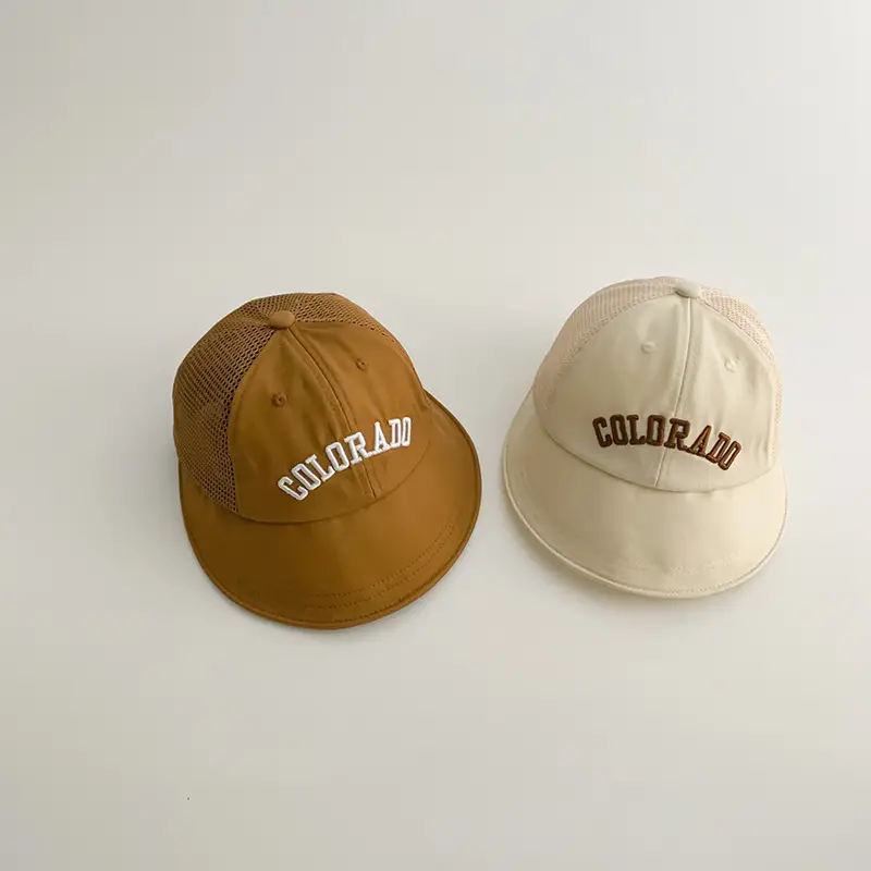 Men Brown Mesh Baseball Cap with "BOLDRAIN" Embroidery - Image 8
