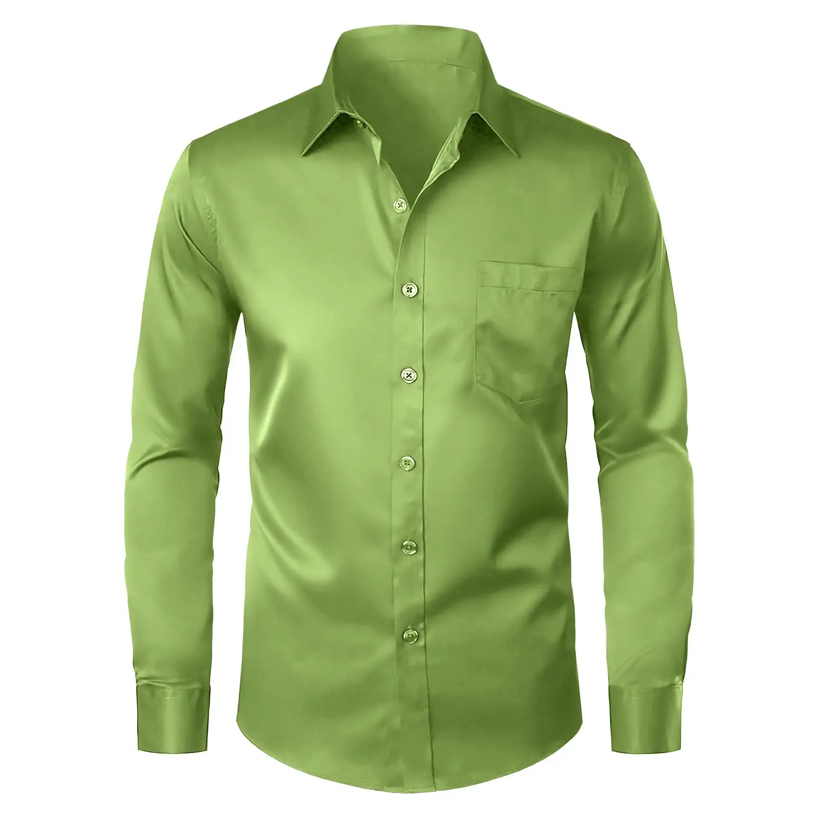 Men's Black Slim Fit Business Shirt 2026 - Image 10