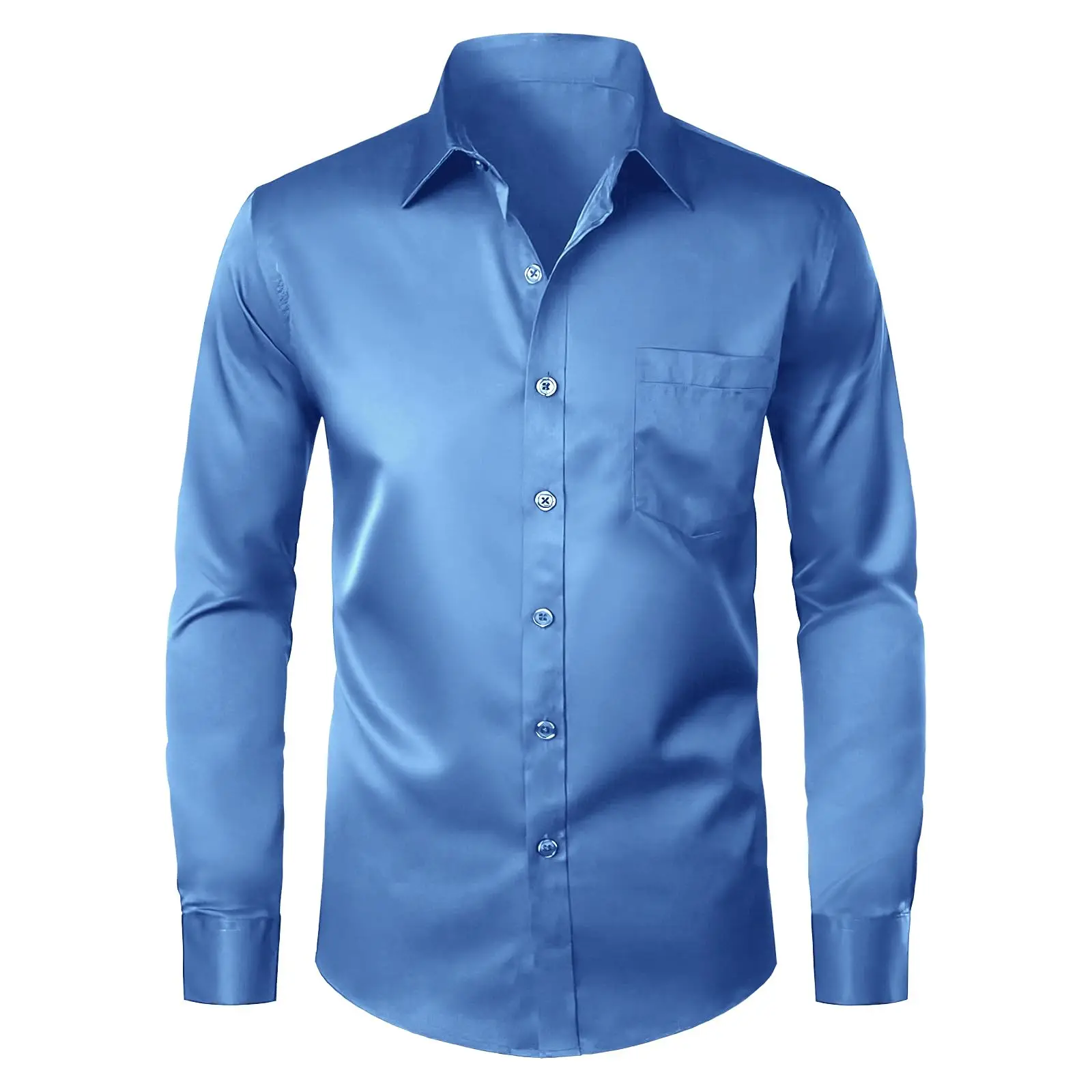 Men's Black Slim Fit Business Shirt 2026 - Image 6