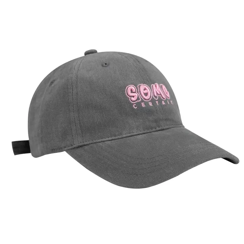 Dark Gray Baseball Cap with "Some Cat" Embroidery - Image 11