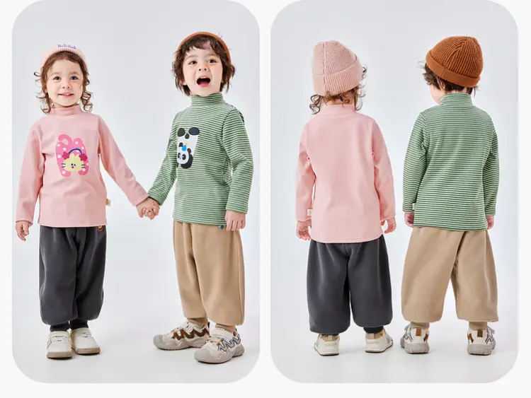Dudu's Baby Long Sleeve T-Shirt Cream Spring Outfit — feature 19